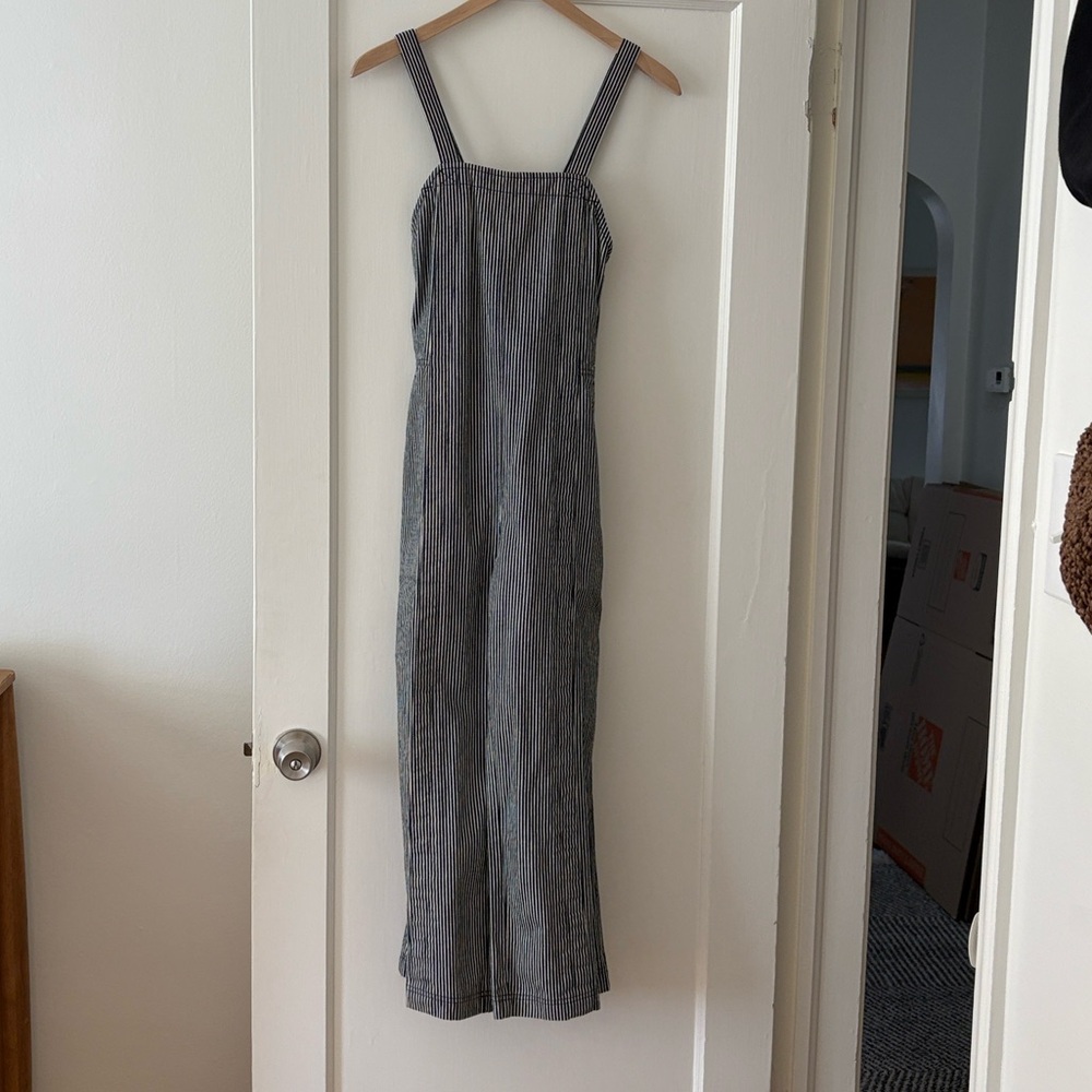 APIECE APART New York strip denim jumpsuit